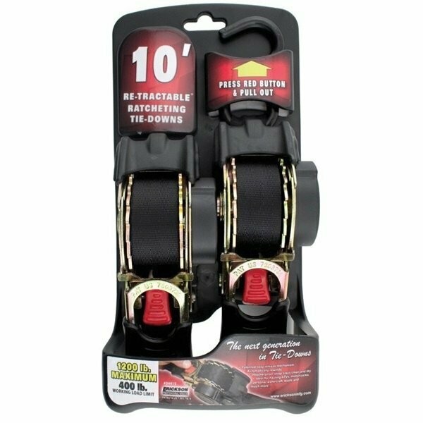 Erickson Mfg Ltd 1 X 10 BLACK RETRACTABLE STRAP 34415